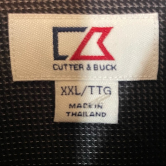 NWT CB Cutter & Buck men’s button down dress shirt size XXL/TTG cotton/poly - Picture 4 of 9